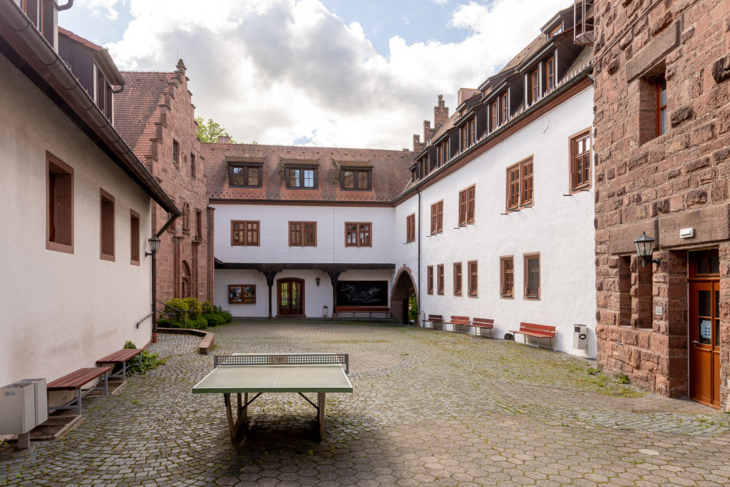 Innenhof Burg Rieneck