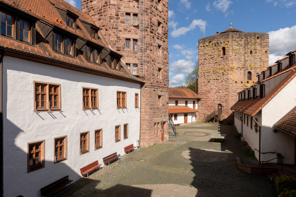 Innenhof Burg Rieneck