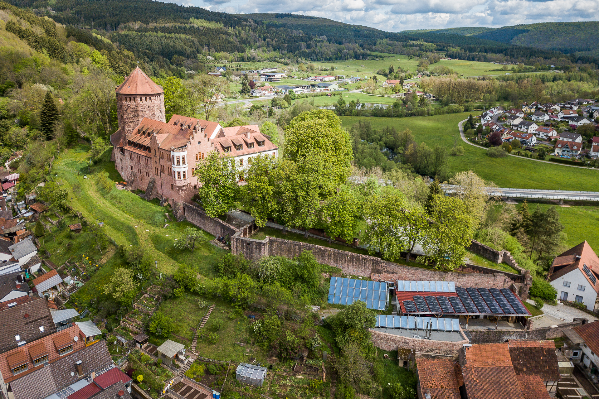 Energiekonzept Burg Rieneck