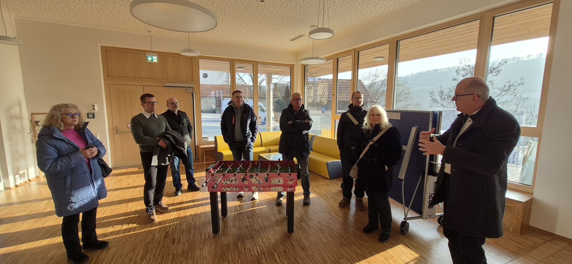 Exkursion zur Grundschule Aschfeld mit der Gemeinde Mömbris